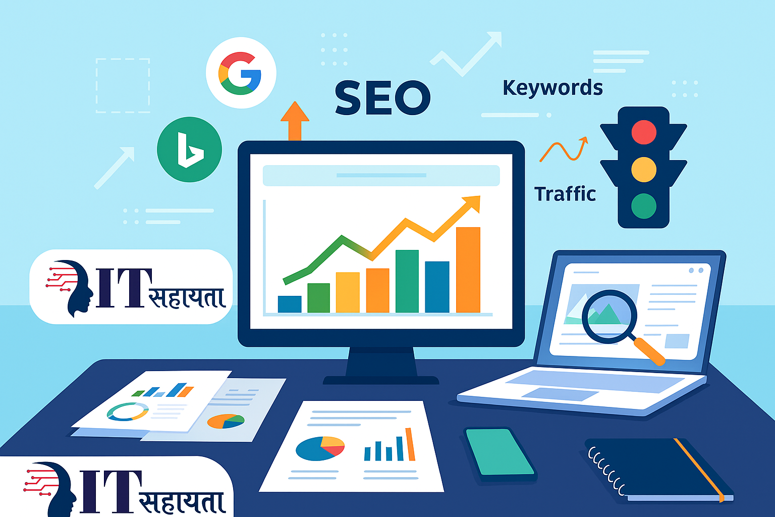 Boost Your Business Visibility with IT Sahayata: How SEO Helps You Rank Higher and Drive Traffic 🚀