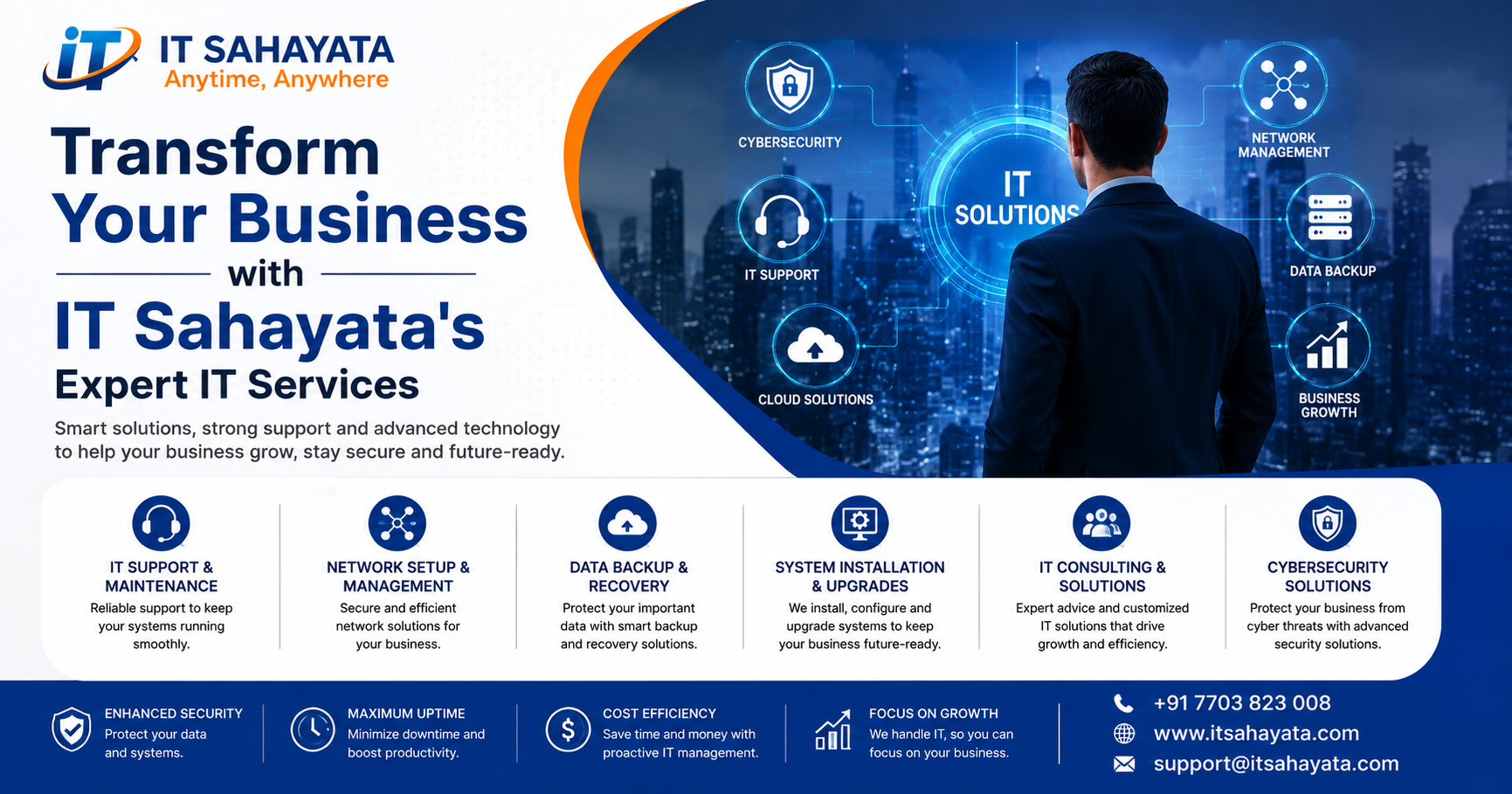 Transform Your Business with IT Sahayata's Expert IT Services