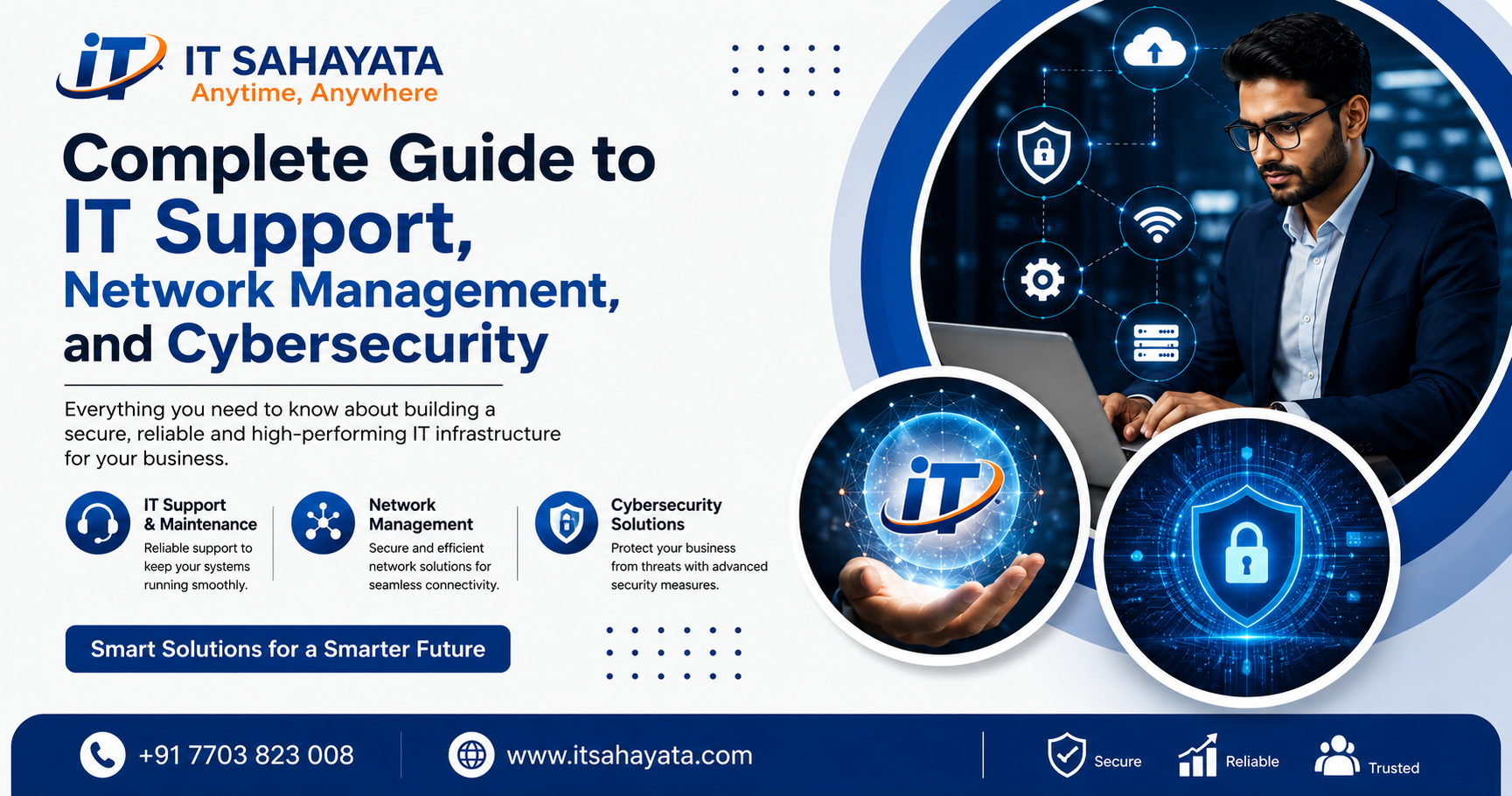 Complete Guide to IT Support, Network Management, and Cybersecurity