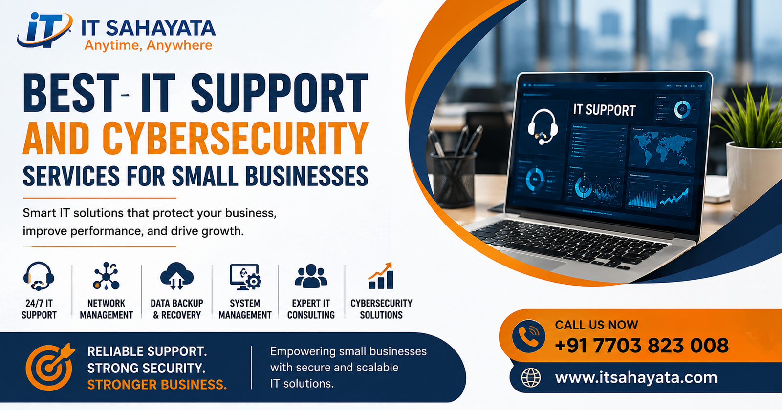 Best IT Support and Cybersecurity Services for Small Businesses
