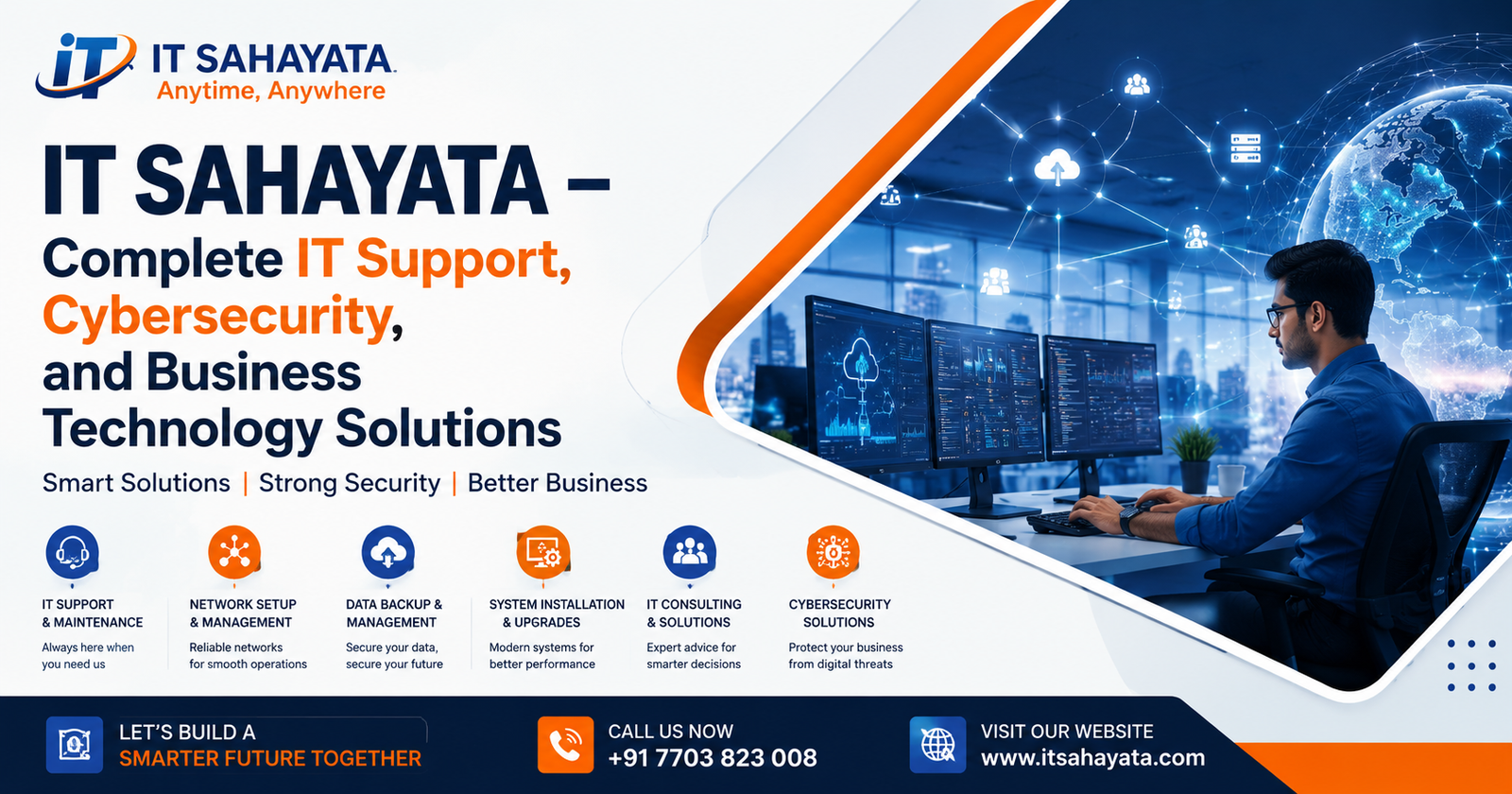IT Sahayata – Complete IT Support, Cybersecurity, and Business Technology Solutions