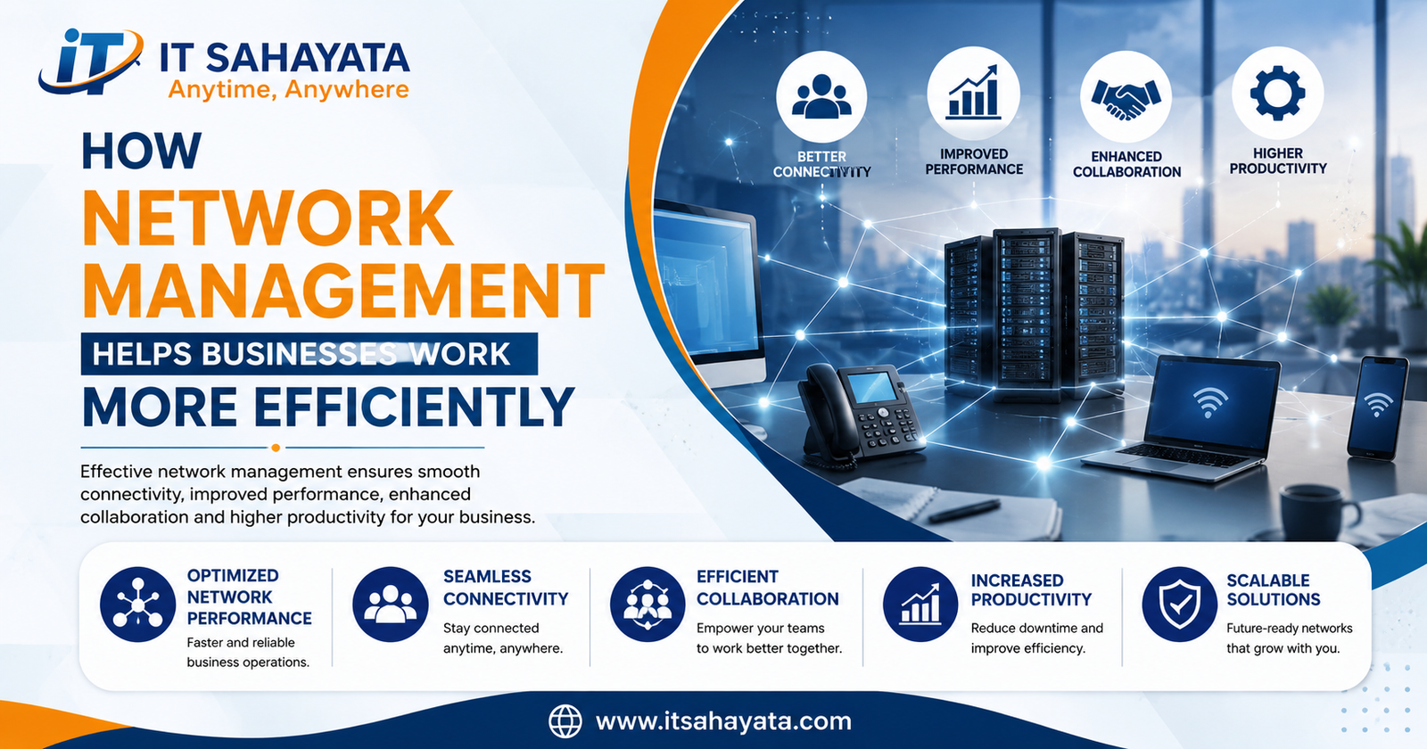 How Network Management Helps Businesses Work More Efficiently